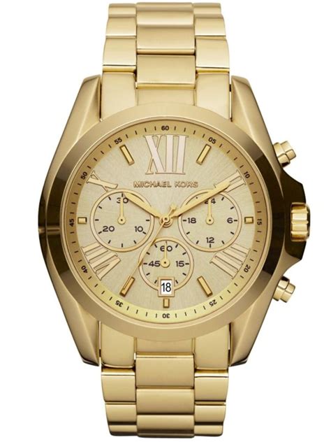 michael kors gold tone women's watch|Michael Kors chronograph gold.